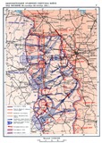 Карта Московской битвы